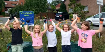 Deutschland summt!-Pflanzwettbewerbs 2025: Foto eines Gewinnerbeitrags