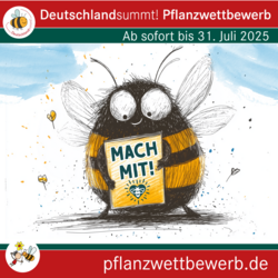 Deutschland summt!-Pflanzwettbewerb 2025, Sharepic